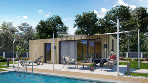 . relax garden house